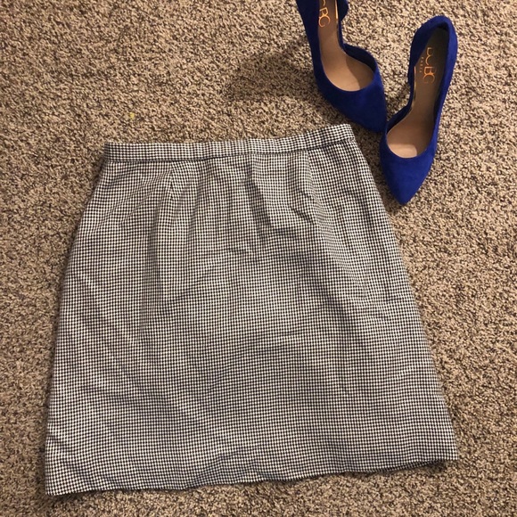 Pendleton Dresses & Skirts - Black and White Pendleton Houndstooth Skirt